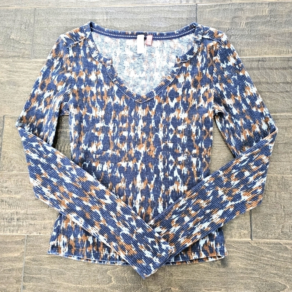 Pilcro Anthropologie Waffle Weave Top sz xxs